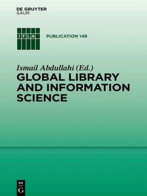 Global Library and Information Science - ebook